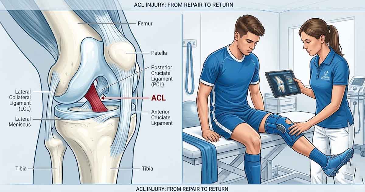 ACL Injuries in Football: Recovery Timeline, Surgery, and Return to Play
