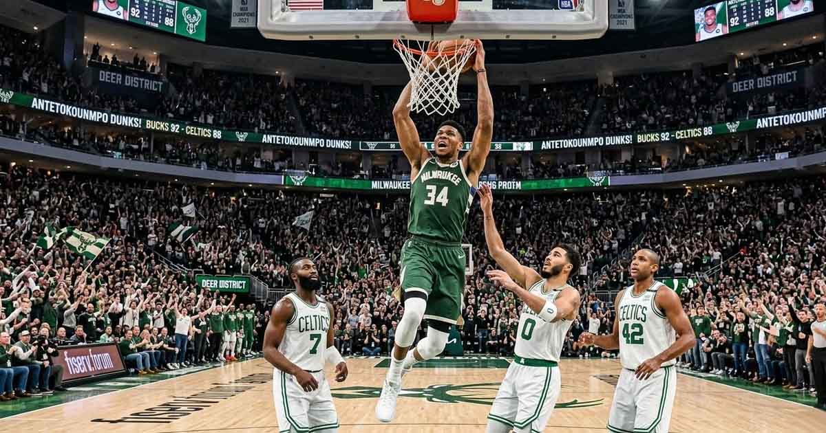 Antetokounmpo Leads Milwaukee Bucks to Thrilling Win Over Boston Celtics