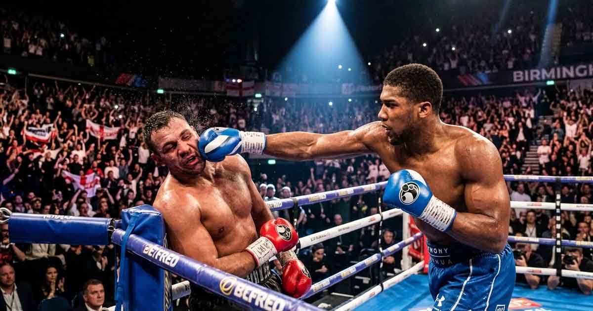 Anthony Joshua Stops Bianetti in Six and Demands a Fight with Fury