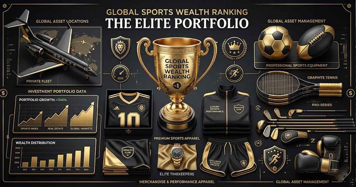 The 10 Richest Athletes in the World and How They Spend Their Money